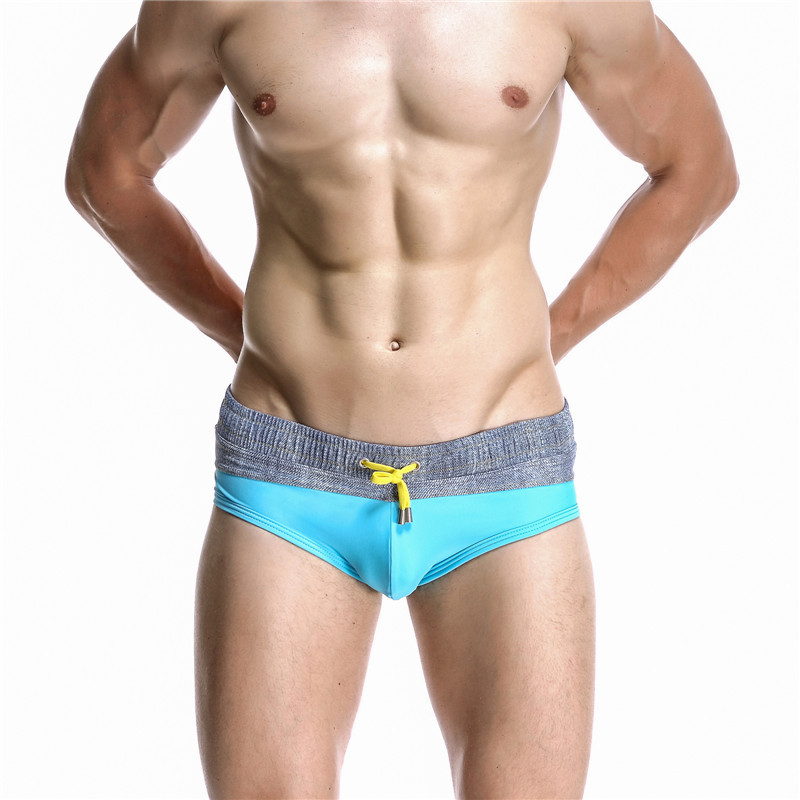 Mens Color Blocking Swimming B - Swim Trunk Quick Dry review and price