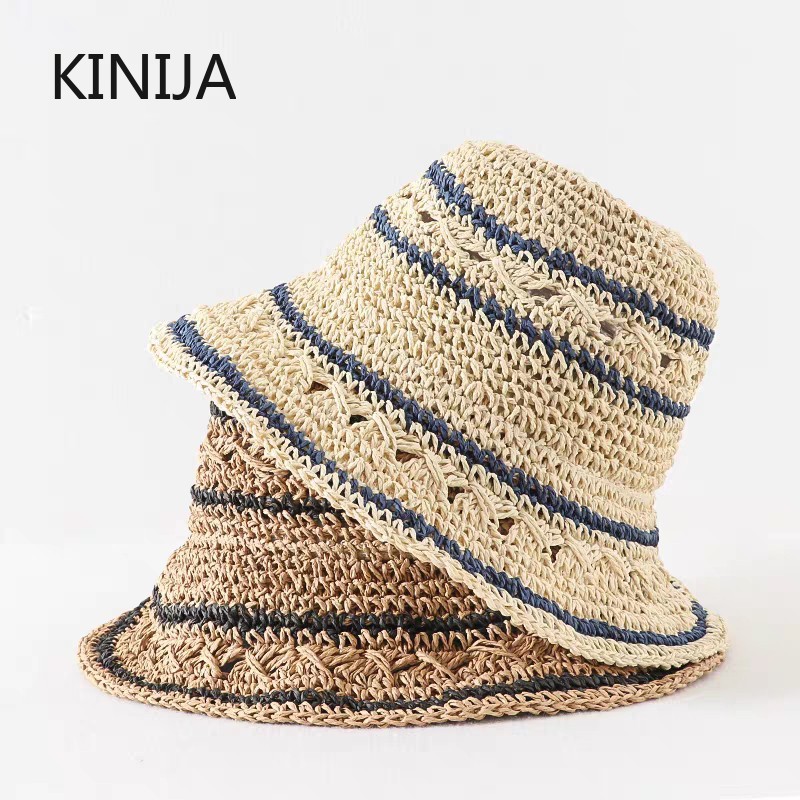 Summer Hat Women Straw Sun Hat - Bucket Hat Straw review and price