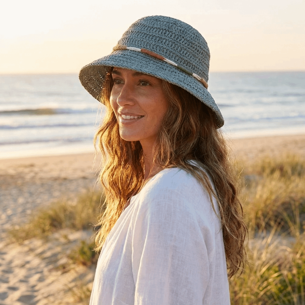 Sweet Large Straw Weave Sun Ha - Bucket Hat Straw review and price